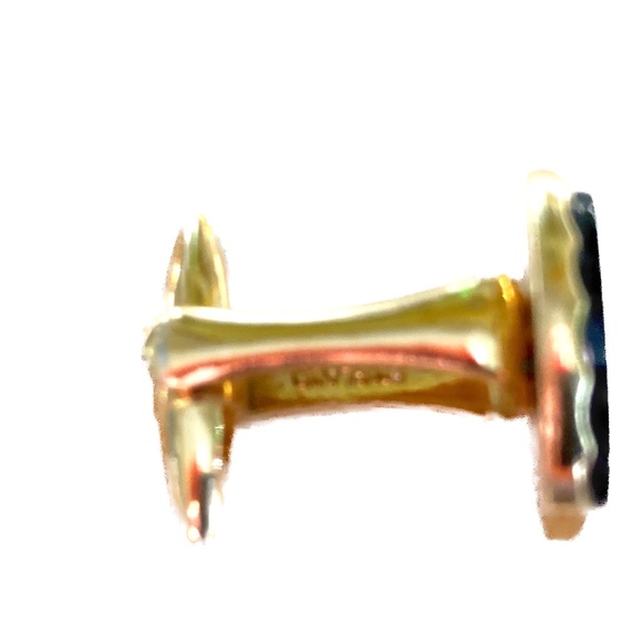 Black Onyx Cufflink Made in England 🇬🇧 - Picture 2 of 8